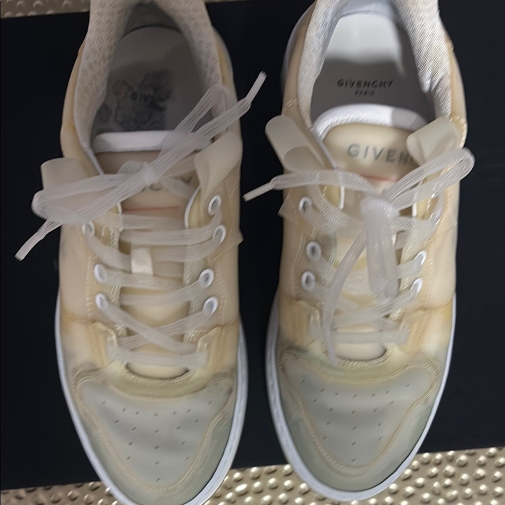 Givenchy Cream Sneakers